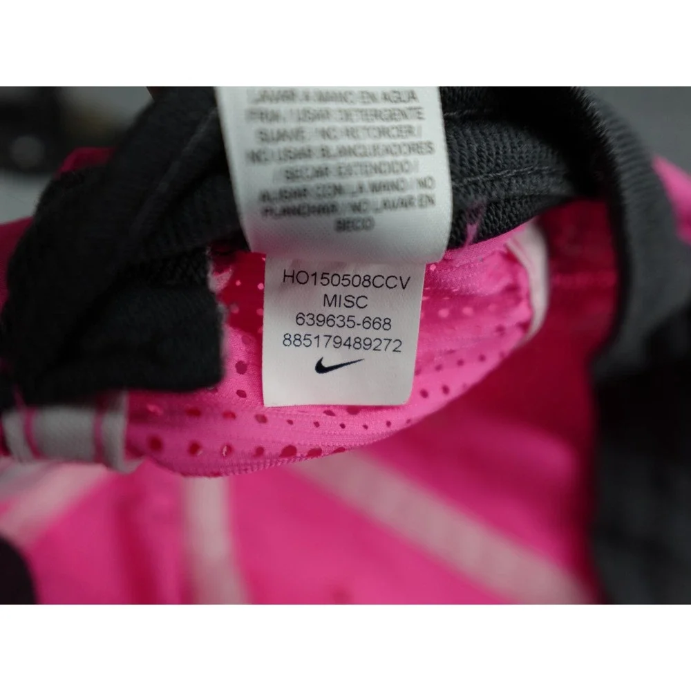 Nike Golf Aerobill Hat Womens OS Pink Excellent Perforated Adjustable 639635-668
